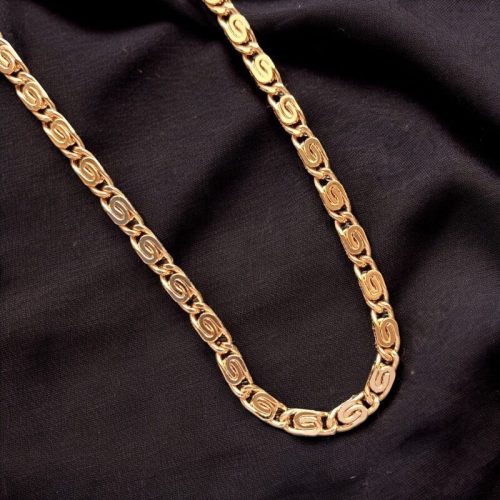 Rosegold csiga mintás női nyaklánc