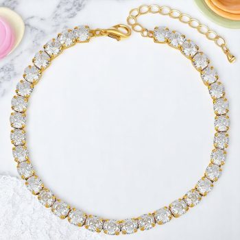 Mesés karkötő cirkónia kövekkel